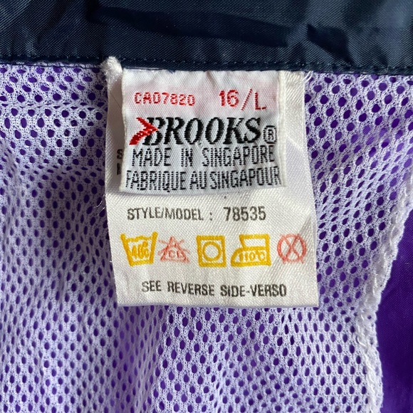 Vintage Brooks Windbreaker - Picture 7 of 11